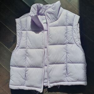 Light Purple Puffer Vest
